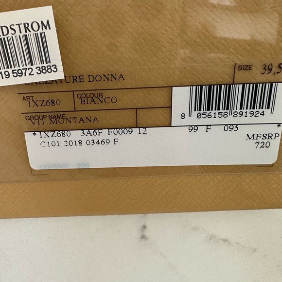 NEW PRADA Cris Cross Espadrille Wedge - Picture 7 of 9